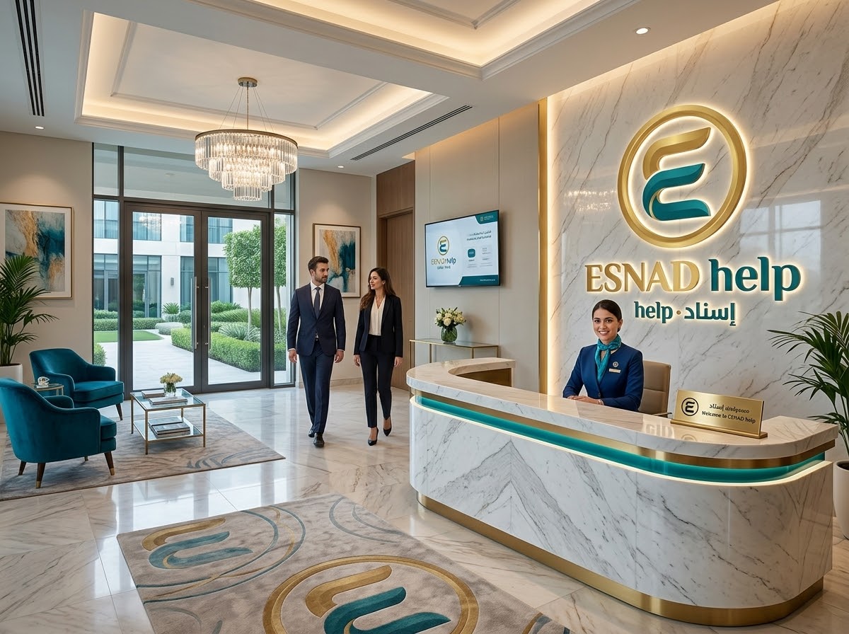 مقر إسناد ESNAD help — استقبال العملاء